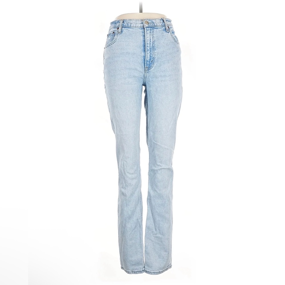 Abercrombie & Fitch Light Blue Straight Leg Jeans